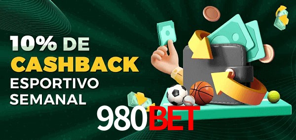 10% de bônus de cashback na 980bet